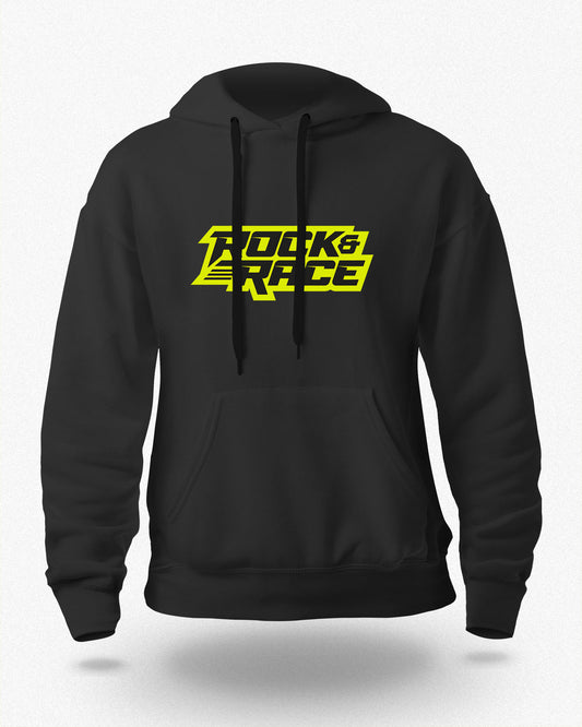 Black Classic Rock & Race Hoodie