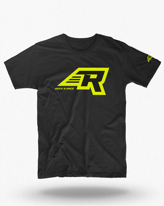 Black 'Flying R' T-Shirt