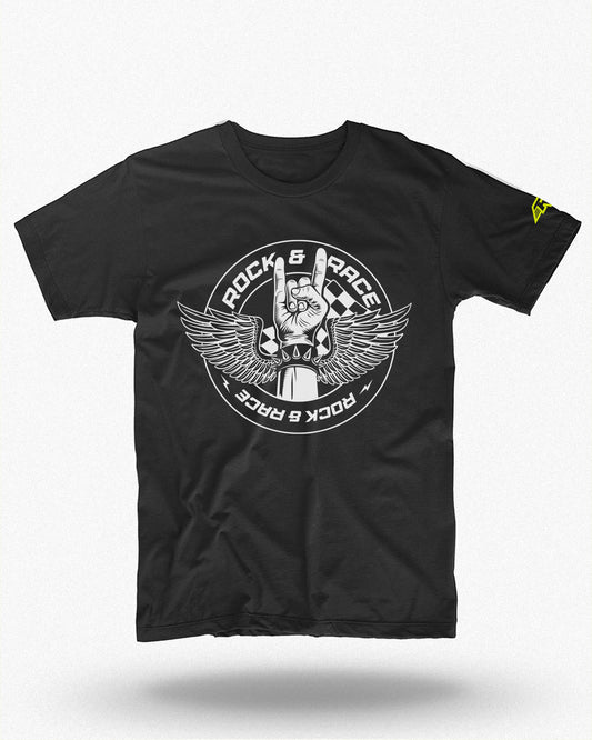 Black 'ROCKR' T-Shirt
