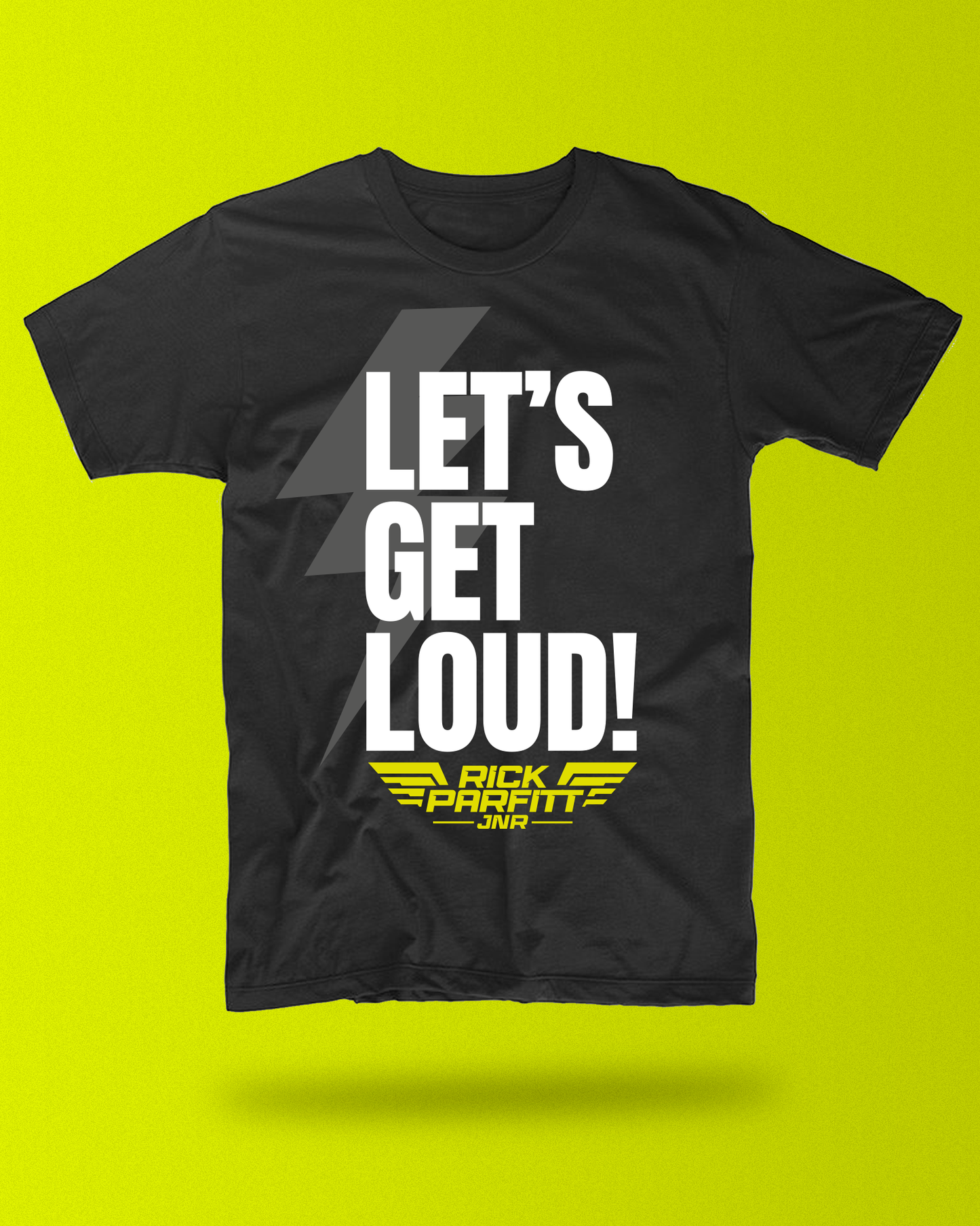 RPJ LET'S GET LOUD Black T Shirt