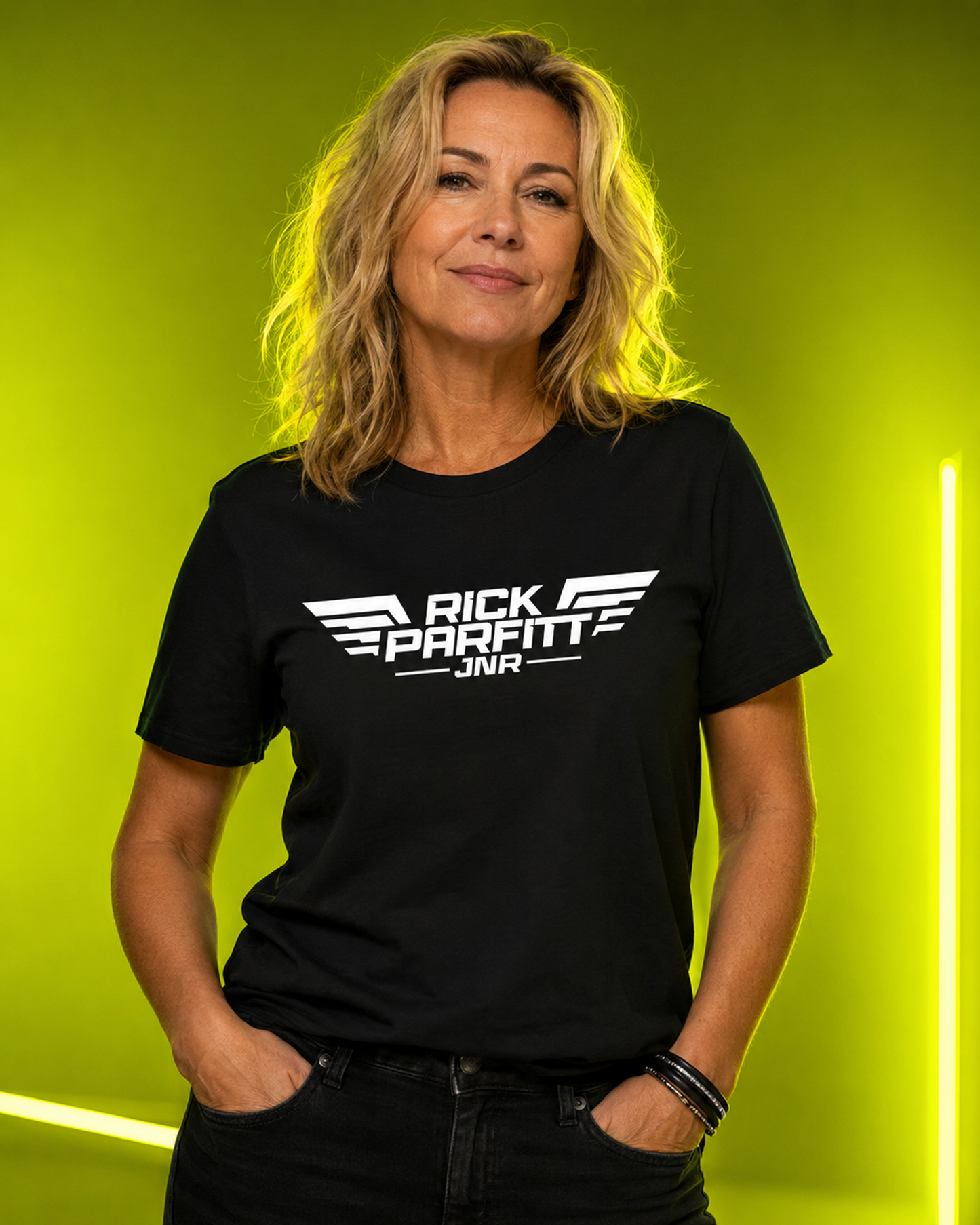 RICK PARFITT JNR Black T Shirt – Rock & Race