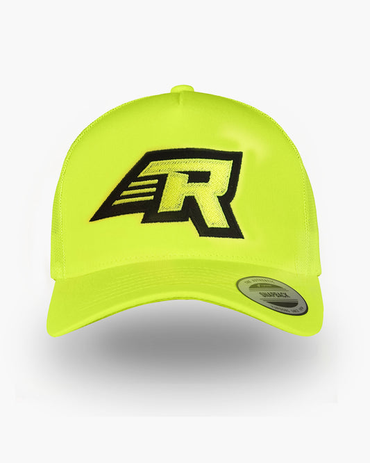 Neon 'Flying R' Snapback Trucker Cap