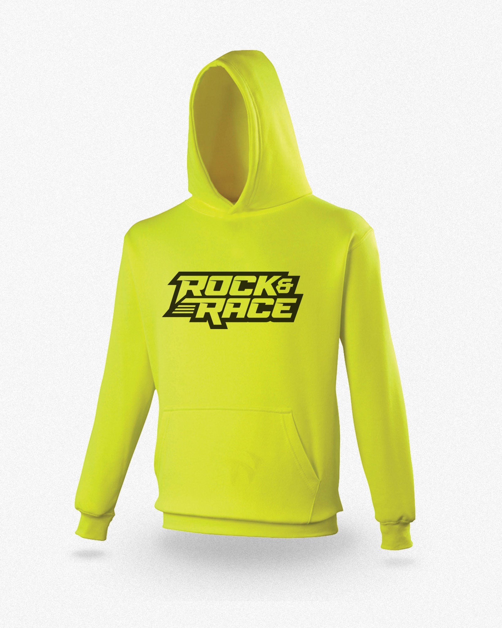 Kids Rock Race Neon Hoodie